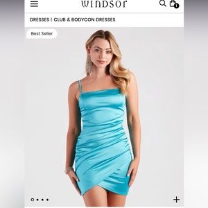 Ocean Blue Dress